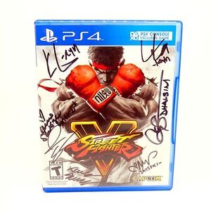 AUTOGRAPHED 7x Street Fighter V PS4 Kyle Hebert Lauren Landa Carrie Savage Ian